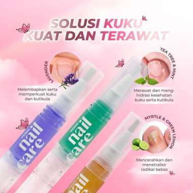 GLAM - TONE Nail Care Pen with Essential Oil - Nail Care - Treatment Kuku Nail Pen Lavender