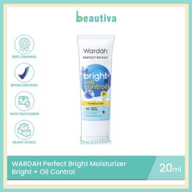 Wardah Perfect Bright Moisturizer Bright + Oil Control 20 ml