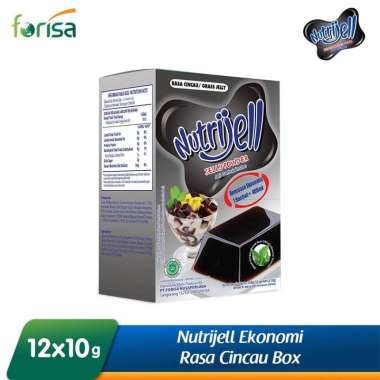 Nutrijell box Jelly Powder cincau 15gr 10gr Rasa cincau hitam 15gram cincau 10gr isi 12pcs CINCAU HI