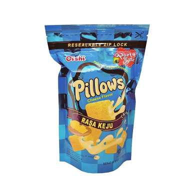 Oishi - Snack Pillow, Sponge, dan Popcorn - Party Size Pouch PLOW KEJU