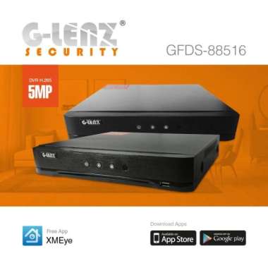 TECHNO GLENZ SECURITY CCTV DVR 16CH 5MP XMEYE (GFDS-88516)