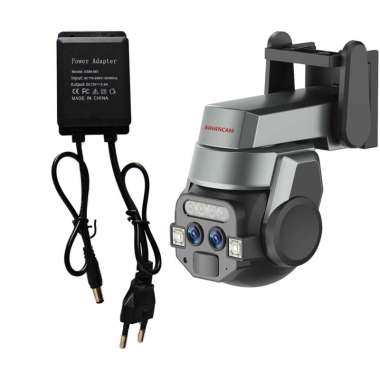 TECNO XIHANCAM 6MP CCTV Zoom 10x IP Kamera Dual Lens 360 PTZ CCTV Dual Kamera Outdoor Wifi HP Jarak