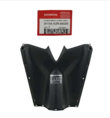 8114A-KZR-600ZB Cover Inner Lower Dashboard Bawah Cover Kontak Bawah Laci Vario 125 Old