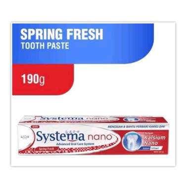 Systema Nano Spring Fresh 190 gr Pasta Gigi Odol
