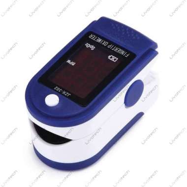 Fingertip Pulse Oximeter Oximetry Sp02 Saturation Monitor TIPE:302 LED - Biru