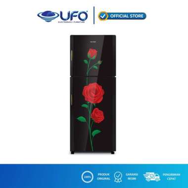 POLYTRON KULKAS 2 PINTU 210 LITER PRM21DRD