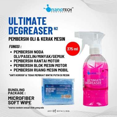 ULTIMATE DEGREASER - PEMBERSIH PENGKILAP MESIN - NANOTECH PROTECTION +Microfiber