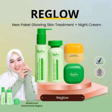 Reglow Skincare dr. Shindy Original Paket Basic Day Night Cream Aman Bumil dan Busui Untuk Flek Hita
