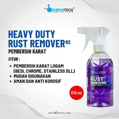 RUST REMOVER HEAVY DUTY - nanoTECH - PEMBERSIH KARAT MESIN MOBIL MOTOR