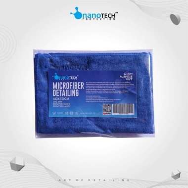 Kain Microfiber Detailing premium quality 40X40cm 320GSM Nanotech Biru