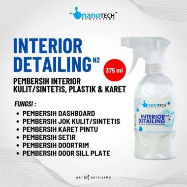 INTERIOR DETAILING CLEANER - nanoTECH PROTECTION - PEMBERSIH JOK MOBIL Hanya Produk