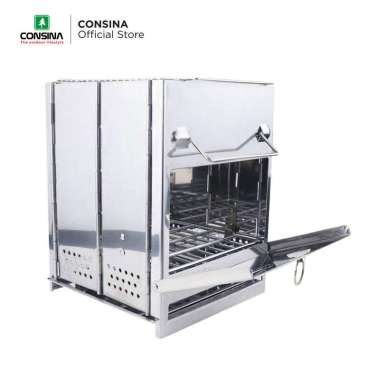 Consina BBQ Grill 02 Alat Panggang Lipat Portable | Pemanggang Outdoor Camping Campervan Kemah