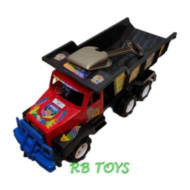 MAINAN ANAK LAKI LAKI MOBIL TRUK JUMBO TRAILER