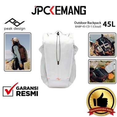 JPC KEMANG Peak Design Outdoor Backpack 45L Camera Bag Peak Design 45 L Tas Kamera Ransel GARANSI RE