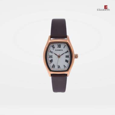 Jam Tangan Wanita - Elizabeth | Leather Strap 2200-0881 Brown