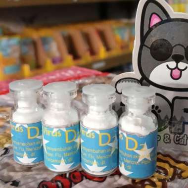 vitamin d2 kucing virus, flu, mencret, gangguan pencernaan D2+syringe