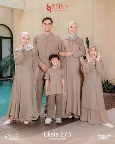 Sarimbit Seply Terbaru 2025 Eksis 273 Willow Brown Meyra 369 Kaseo 240 Selia 172 Kliko 176 - GAMIS, 