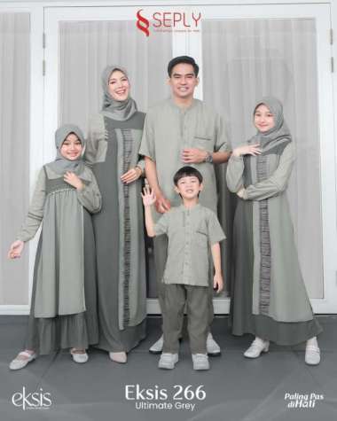 Sarimbit Seply Terbaru 2025 Eksis 266 Ultimate Grey Meyra 258 Kaseo 226 Selia 162 Kliko 162 - GAMIS,