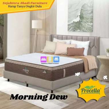 Procella Springbed Kasur Plushtop Euro Top Morning Dew Procella Olympic Medium Foam Enchasment Matra