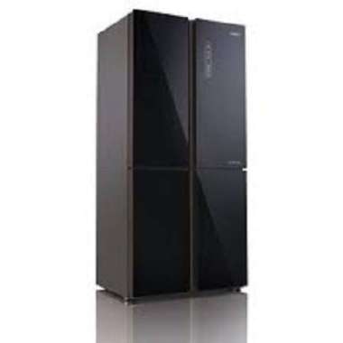 KULKAS 4 PINTU SHARP INVERTER SJIF-51PGBK (BLACK MIRROR)