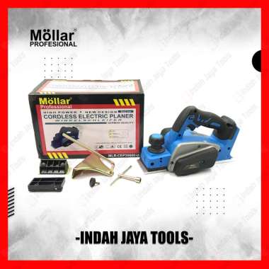 MOLLAR CEP20600-U Cordless Planer 20V - Mesin Serut Kayu Sugu Ketam Pasah Planner Wood UNIT ONLY