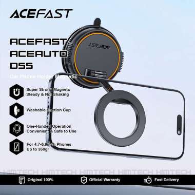 ACEFAST ACEAUTO D55 Holder Mobil Magnet Foldable Car Mount Magnetic Phone Holder Dudukan Magnet HP H