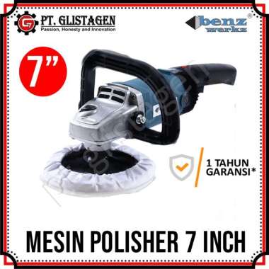 Benz Werkz Mesin Poles Mobil 7" Rotary BZ8207 Electric Polisher 185MM