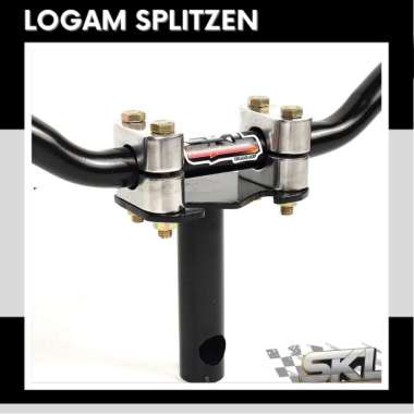 Paket Stang Rzr Plus Dudukan Stang Racing Road Race Universal Motor Honda Yamaha Suzuki Satu Sett St