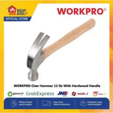 WORKPRO Palu Claw Hammer 12 Oz With Hardwood Handle W041010