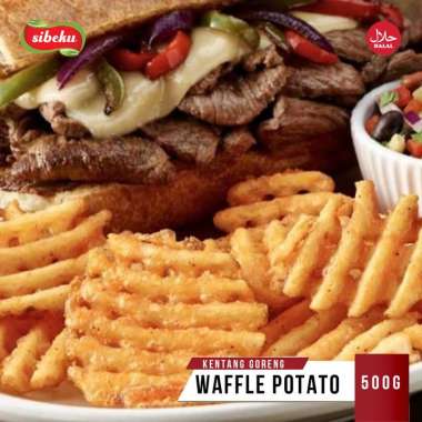 KENTANG GORENG CROSSTAX WAFFLE POTATO CRISSCUT FRIES McCAIN FRENCH FRIES 500G