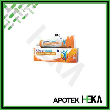 Voltaren Gel Natrium Diklofenak - Salep Pereda Nyeri Otot 20 gr