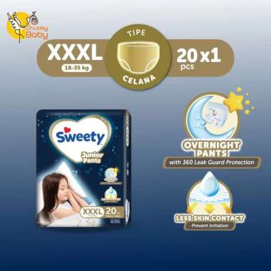 Sweety Gold Junior Pants XXXL 20 Pcs