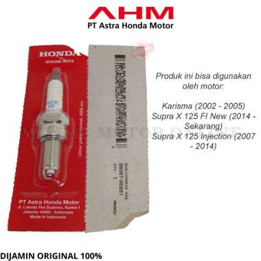 Busi CPR6EA9 Original AHM 98067-86881 / Busi Karisma Supra x 125