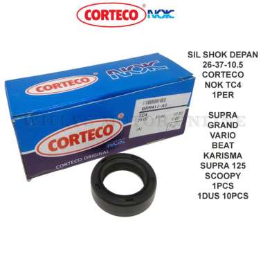 Seal Shock Grand Supra Vario Beat CORTECO NOK 1Per 1pcs / Sil 26x37x10.5