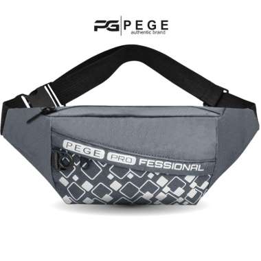 Tas Slempang Waistbag Pria Wanita PEGE Tas Bahu Casual Simpel SERBA 10 RIBUAN - PG 10K 8830