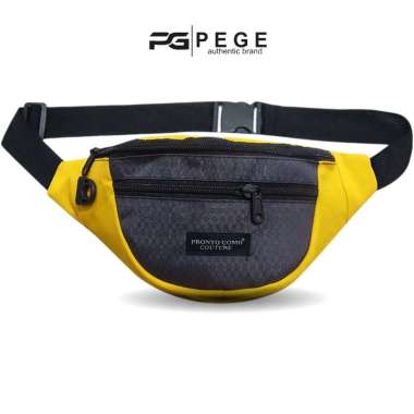 Tas Slempang Waistbag Pria Wanita PEGE Tas Bahu Casual Simpel SERBA 10 RIBUAN - PG 10K 8835