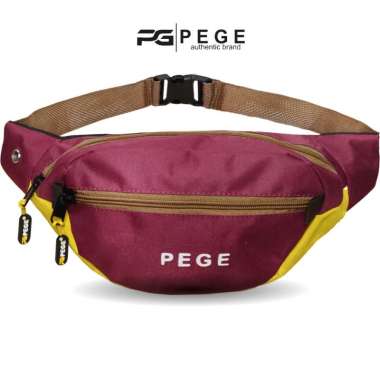 Tas Slempang Waistbag Pria Wanita PEGE Tas Bahu Casual Simpel SERBA 10 RIBUAN - PG 10K 8859