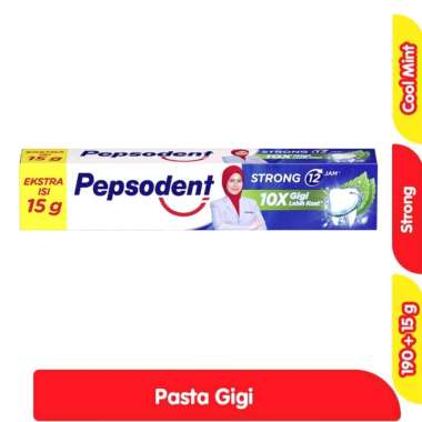 Promo Harga Pepsodent Pasta Gigi Pencegah Gigi Berlubang Fresh Cool Mint 190 gr - Blibli