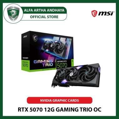 MSI GeForce RTX 5070 12G GAMING TRIO OC VGA Card NVIDIA