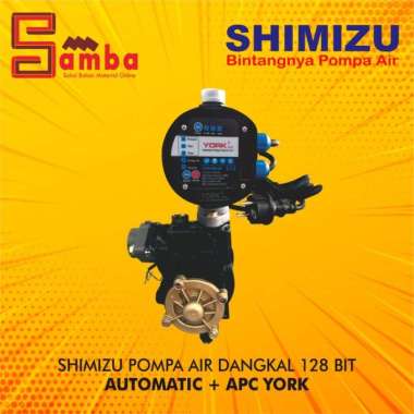 SHIMIZU PS 128 BIT POMPA AIR SHIMIZU NON AUTO - NON AUTOMATIC AUTO + APC YORK