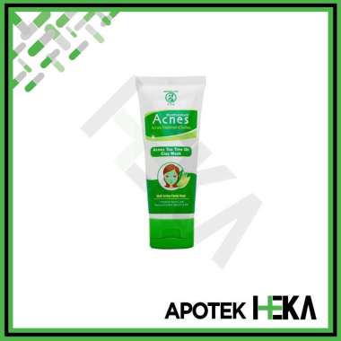 Acnes Tea Tree Oil Clay Mask 50 g - Masker Wajah