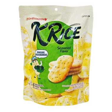 Delfi crackers k rice rumput laut 47,4 gram