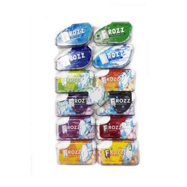 Frozz permen aneka rasa 15 gram sugar free anggur mint