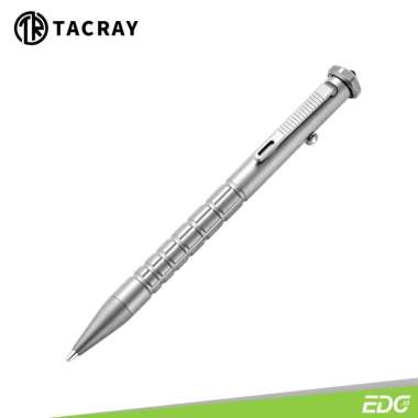 Pen Tacray Titanium Ballpoint Mechanical Pencil Bolt Action Fidget Spinner Tactical Pocket EDC Pen C