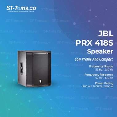 JBL PRX 418S / 418 S Compact 18 inch Speaker Passive Subwoofer