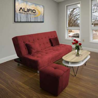Sofa Bed/type Legion/multifungsi/Sofa lipat/ALIFIO SOFA ONLY MD Orange