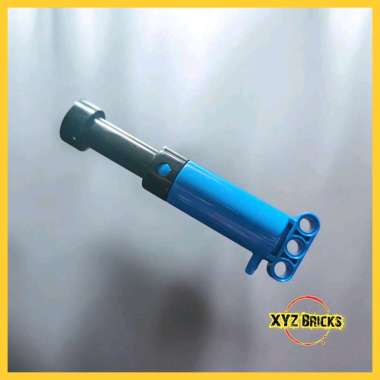 LEGO PARTS 6353193 - Technic Pneumatic Pump 2x11 with 1x3 Liftarm Bright Blue