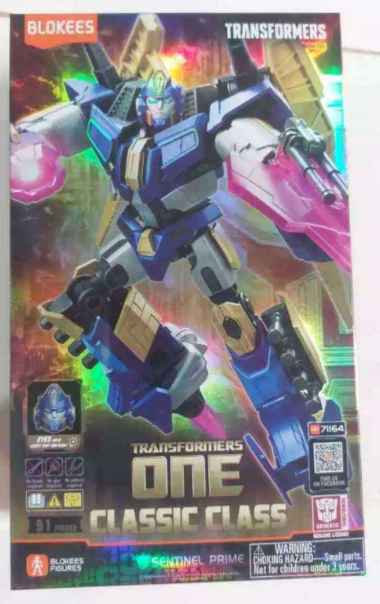 Hasbro Blokees classic class Transformers One sentinel prime - Mainan Anak Action Figure Transformer