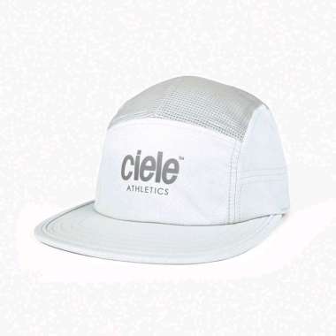 Topi Lari Running Ciele GOCap - Classic - Athletics - Light Grey - 5 Panel Cap Unisex Men Women Orig