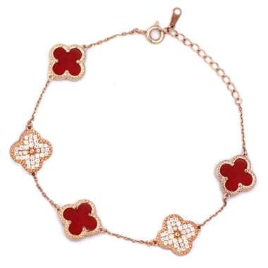 Dparis Gelang Tangan Model Van Cleef LMT280 RED